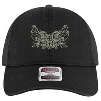 OTTO Garment Washed superior Cotton Twill Six Panel Low Profile Dad Hat Thumbnail