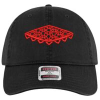 OTTO Garment Washed superior Cotton Twill Six Panel Low Profile Dad Hat Thumbnail