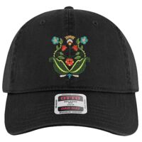 OTTO Garment Washed superior Cotton Twill Six Panel Low Profile Dad Hat Thumbnail