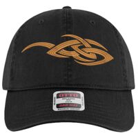 OTTO Garment Washed superior Cotton Twill Six Panel Low Profile Dad Hat Thumbnail