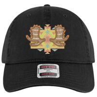 OTTO Garment Washed superior Cotton Twill Six Panel Low Profile Dad Hat Thumbnail