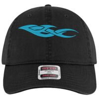 OTTO Garment Washed superior Cotton Twill Six Panel Low Profile Dad Hat Thumbnail