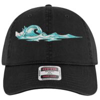 OTTO Garment Washed superior Cotton Twill Six Panel Low Profile Dad Hat Thumbnail