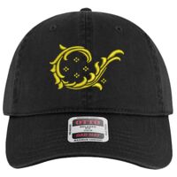 OTTO Garment Washed superior Cotton Twill Six Panel Low Profile Dad Hat Thumbnail