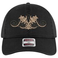 OTTO Garment Washed superior Cotton Twill Six Panel Low Profile Dad Hat Thumbnail
