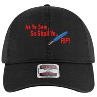 OTTO Garment Washed superior Cotton Twill Six Panel Low Profile Dad Hat Thumbnail