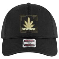 OTTO Garment Washed superior Cotton Twill Six Panel Low Profile Dad Hat Thumbnail