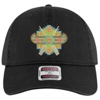 OTTO Garment Washed superior Cotton Twill Six Panel Low Profile Dad Hat Thumbnail