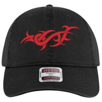OTTO Garment Washed superior Cotton Twill Six Panel Low Profile Dad Hat Thumbnail