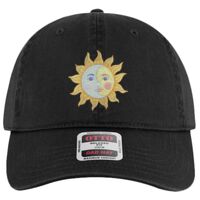 OTTO Garment Washed superior Cotton Twill Six Panel Low Profile Dad Hat Thumbnail