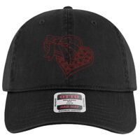 OTTO Garment Washed superior Cotton Twill Six Panel Low Profile Dad Hat Thumbnail