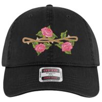 OTTO Garment Washed superior Cotton Twill Six Panel Low Profile Dad Hat Thumbnail