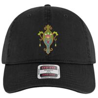 OTTO Garment Washed superior Cotton Twill Six Panel Low Profile Dad Hat Thumbnail