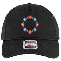 OTTO Garment Washed superior Cotton Twill Six Panel Low Profile Dad Hat Thumbnail