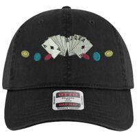 OTTO Garment Washed superior Cotton Twill Six Panel Low Profile Dad Hat Thumbnail