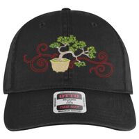 OTTO Garment Washed superior Cotton Twill Six Panel Low Profile Dad Hat Thumbnail