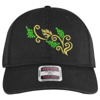 OTTO Garment Washed superior Cotton Twill Six Panel Low Profile Dad Hat Thumbnail