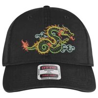 OTTO Garment Washed superior Cotton Twill Six Panel Low Profile Dad Hat Thumbnail