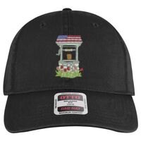 OTTO Garment Washed superior Cotton Twill Six Panel Low Profile Dad Hat Thumbnail