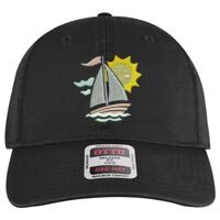 OTTO Garment Washed superior Cotton Twill Six Panel Low Profile Dad Hat Thumbnail