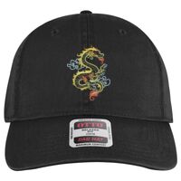 OTTO Garment Washed superior Cotton Twill Six Panel Low Profile Dad Hat Thumbnail