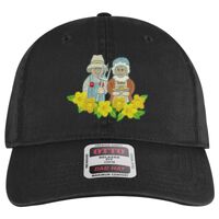 OTTO Garment Washed superior Cotton Twill Six Panel Low Profile Dad Hat Thumbnail