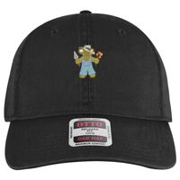 OTTO Garment Washed superior Cotton Twill Six Panel Low Profile Dad Hat Thumbnail